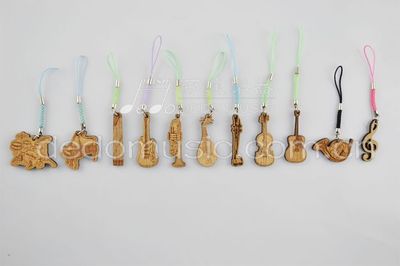 音乐礼品 手机挂 实木手机挂件