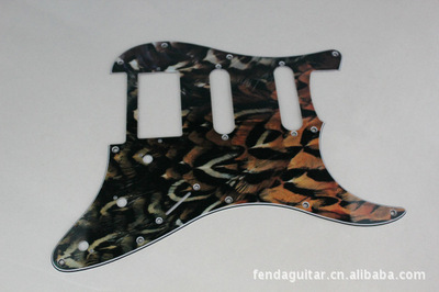 【类芬达ST单单双拾音器孔护板防生虎纹护板】价格,厂家,图片,乐器配件,惠州市惠阳区秋长倍音五金电子加工部-